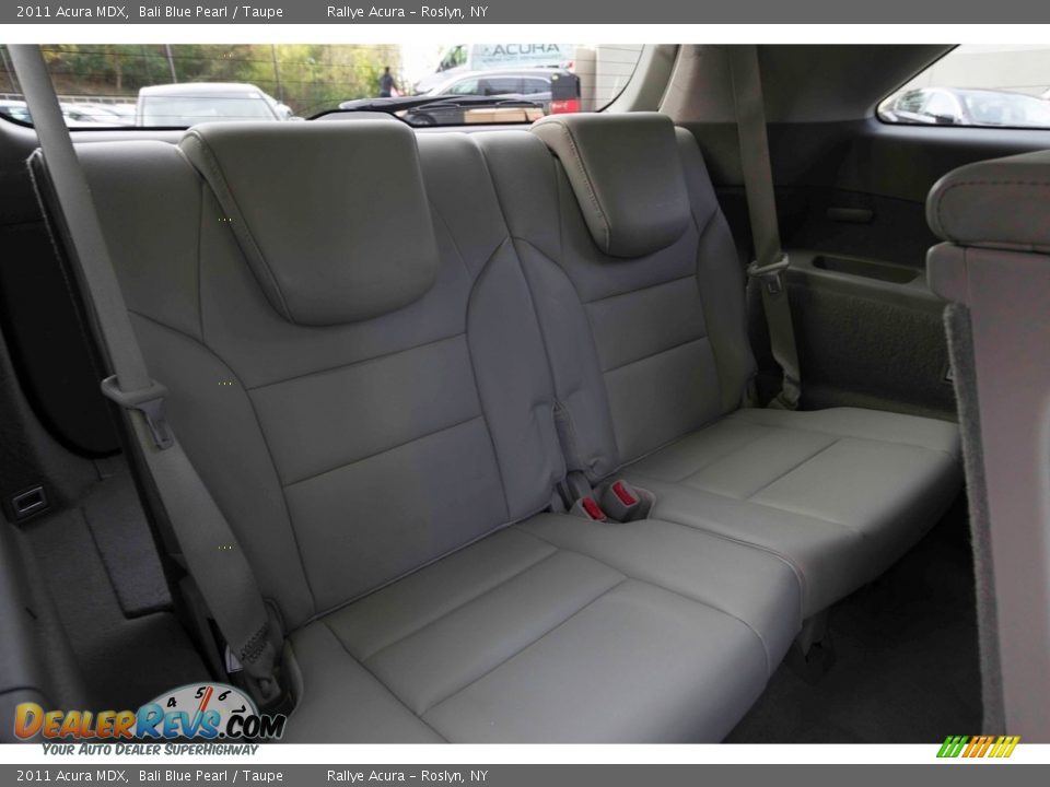 2011 Acura MDX Bali Blue Pearl / Taupe Photo #35
