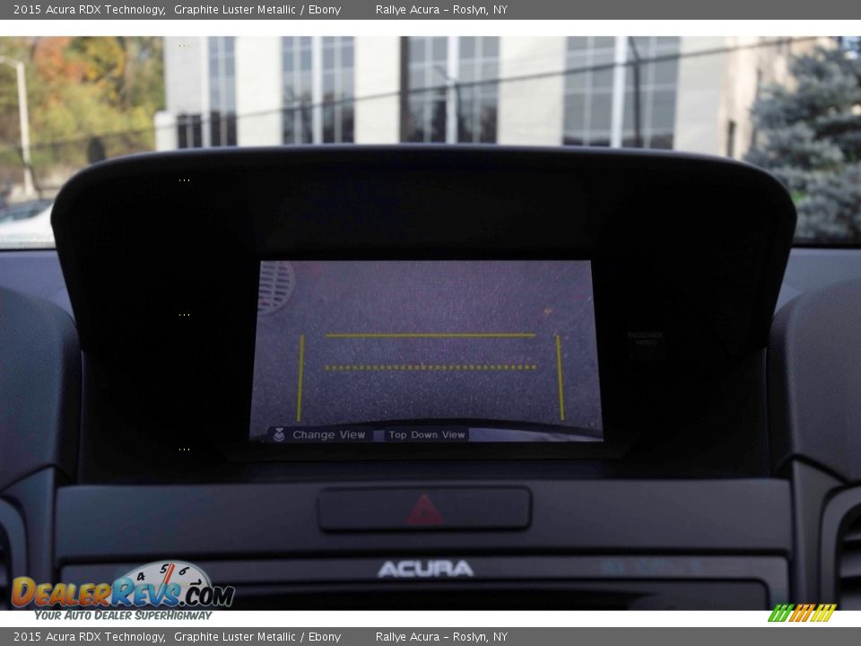 2015 Acura RDX Technology Graphite Luster Metallic / Ebony Photo #27