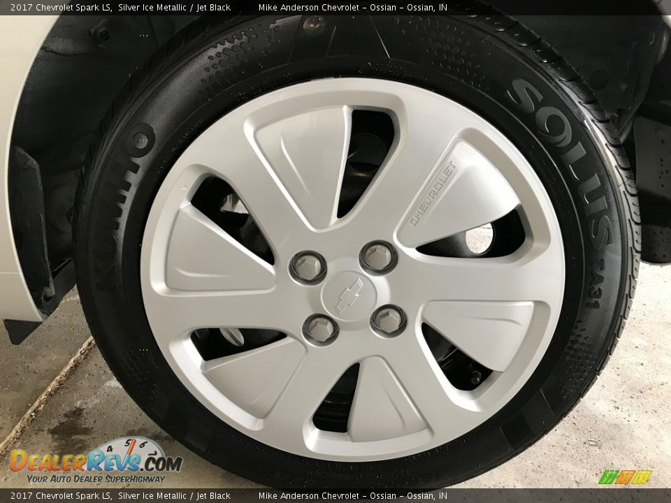 2017 Chevrolet Spark LS Silver Ice Metallic / Jet Black Photo #16