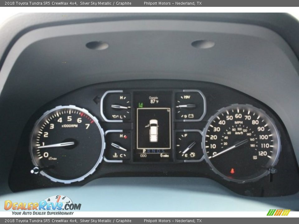 2018 Toyota Tundra SR5 CrewMax 4x4 Silver Sky Metallic / Graphite Photo #19