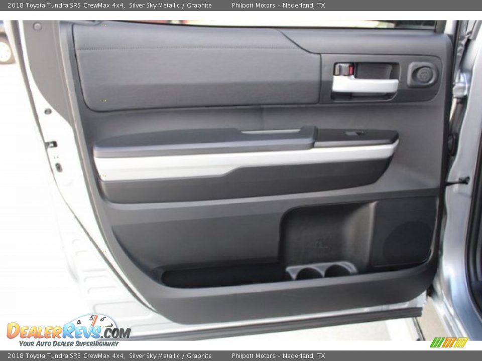 2018 Toyota Tundra SR5 CrewMax 4x4 Silver Sky Metallic / Graphite Photo #21