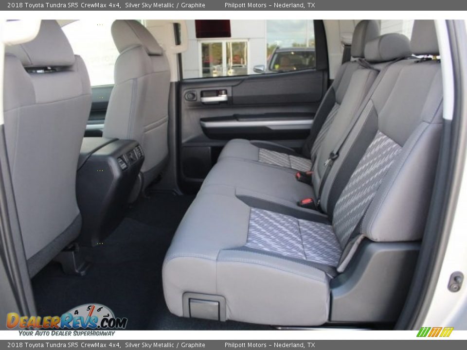 2018 Toyota Tundra SR5 CrewMax 4x4 Silver Sky Metallic / Graphite Photo #22