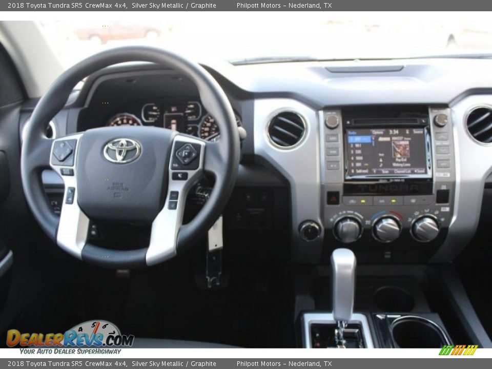 2018 Toyota Tundra SR5 CrewMax 4x4 Silver Sky Metallic / Graphite Photo #23
