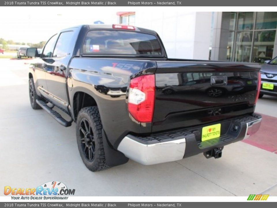2018 Toyota Tundra TSS CrewMax Midnight Black Metallic / Black Photo #6