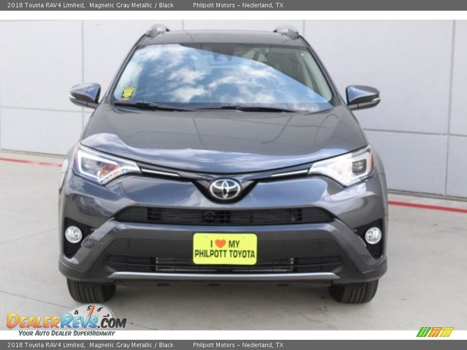 2018 Toyota RAV4 Limited Magnetic Gray Metallic / Black Photo #2
