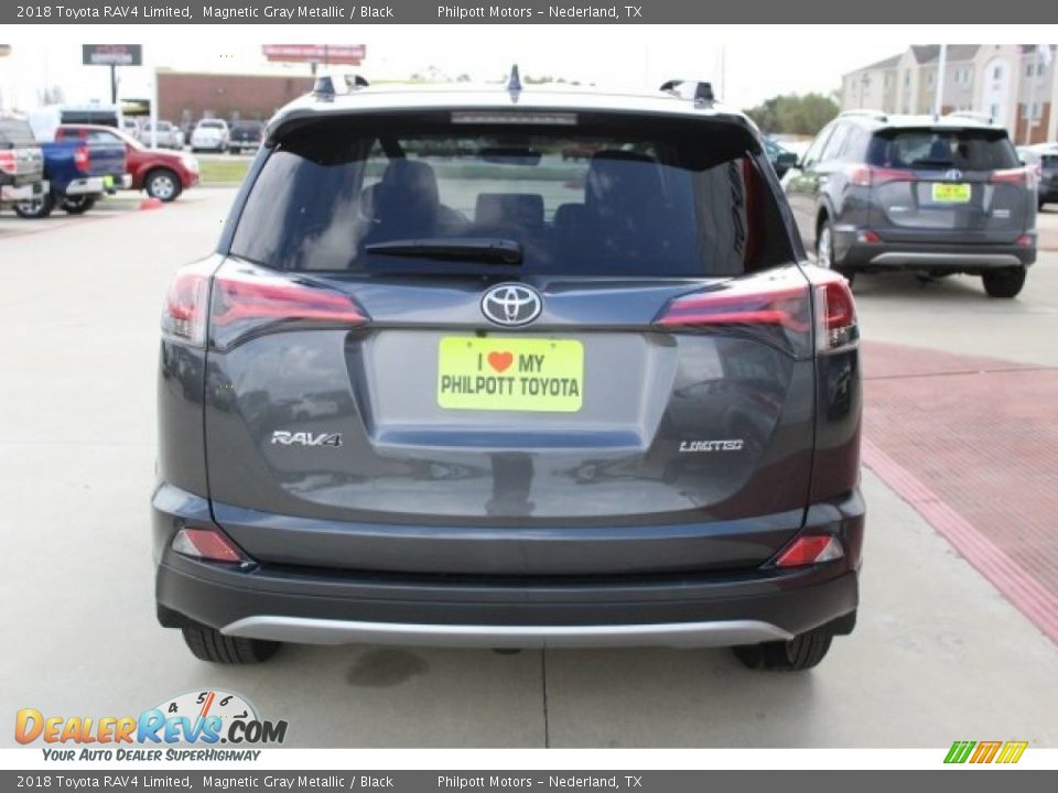 2018 Toyota RAV4 Limited Magnetic Gray Metallic / Black Photo #6