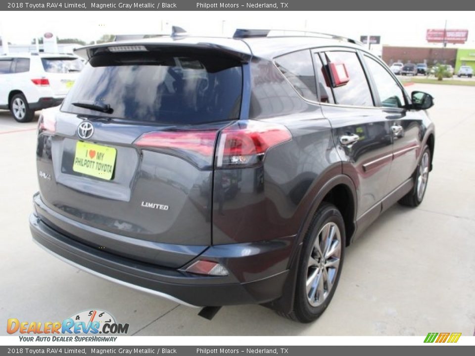2018 Toyota RAV4 Limited Magnetic Gray Metallic / Black Photo #7