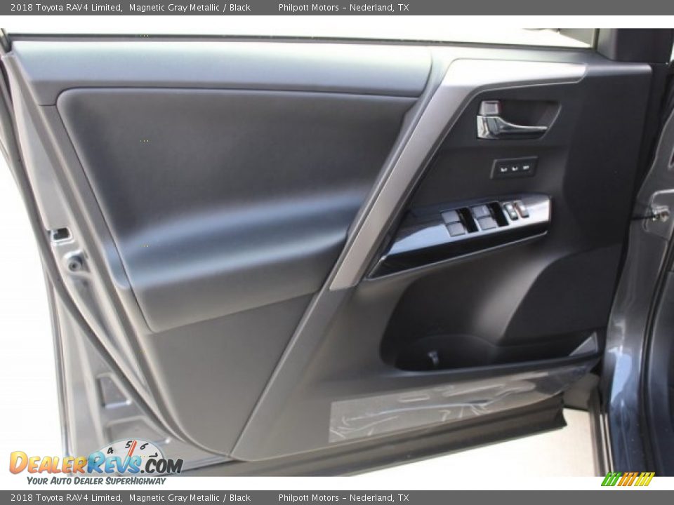 2018 Toyota RAV4 Limited Magnetic Gray Metallic / Black Photo #8
