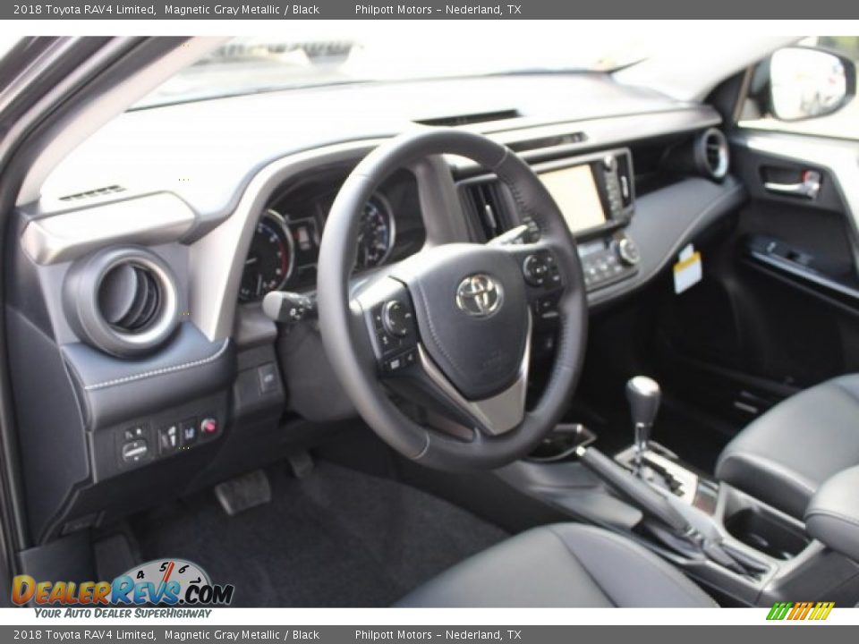 2018 Toyota RAV4 Limited Magnetic Gray Metallic / Black Photo #9