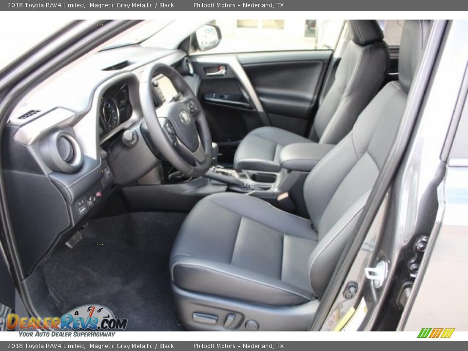 2018 Toyota RAV4 Limited Magnetic Gray Metallic / Black Photo #10