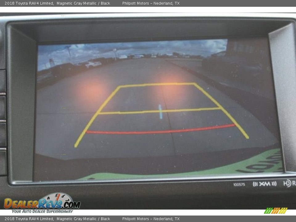 2018 Toyota RAV4 Limited Magnetic Gray Metallic / Black Photo #12