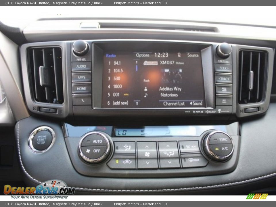 2018 Toyota RAV4 Limited Magnetic Gray Metallic / Black Photo #13