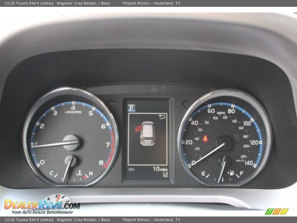 2018 Toyota RAV4 Limited Magnetic Gray Metallic / Black Photo #18