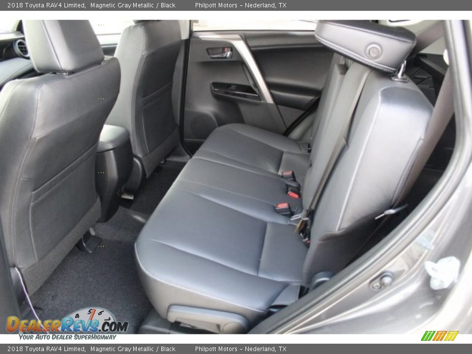 2018 Toyota RAV4 Limited Magnetic Gray Metallic / Black Photo #21