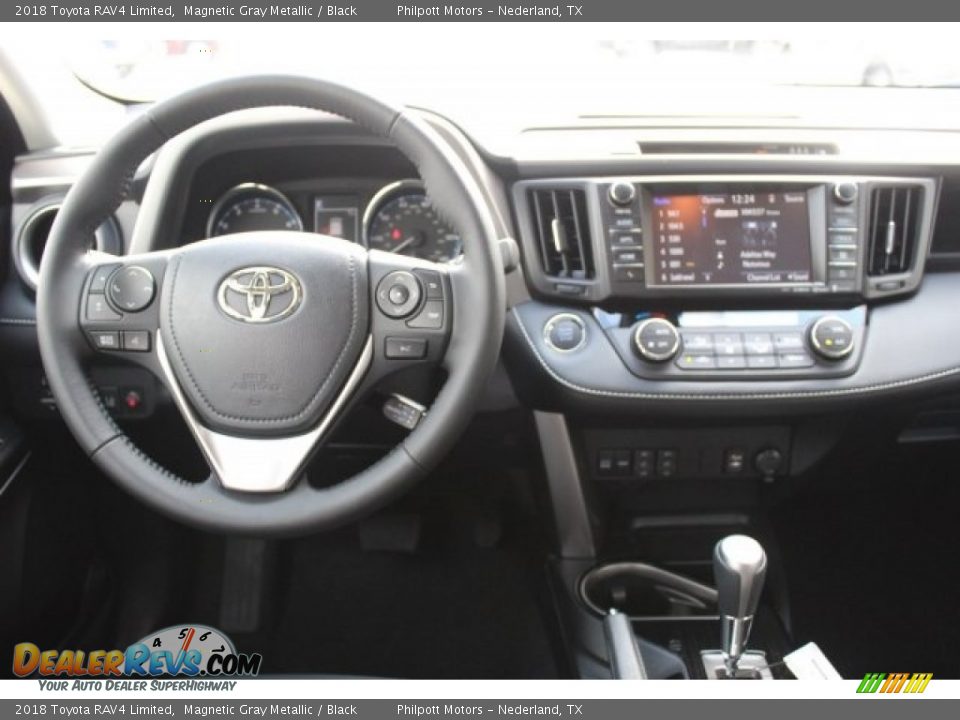 2018 Toyota RAV4 Limited Magnetic Gray Metallic / Black Photo #22
