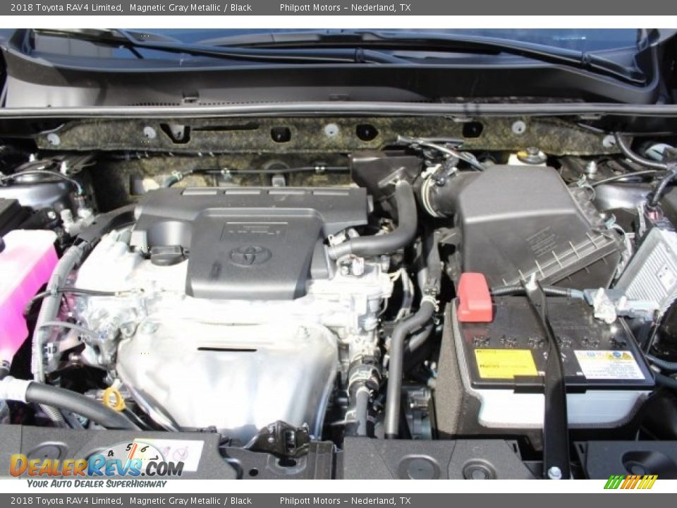 2018 Toyota RAV4 Limited Magnetic Gray Metallic / Black Photo #26
