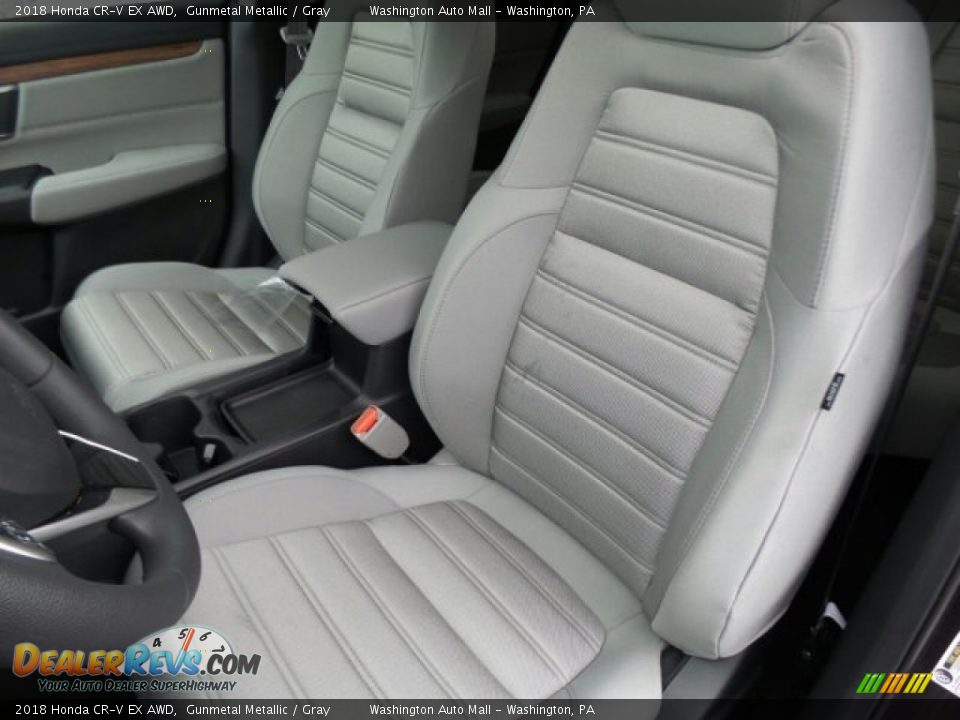 Front Seat of 2018 Honda CR-V EX AWD Photo #9