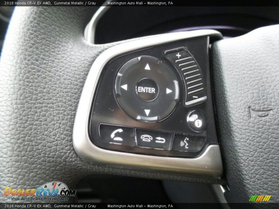 Controls of 2018 Honda CR-V EX AWD Photo #18