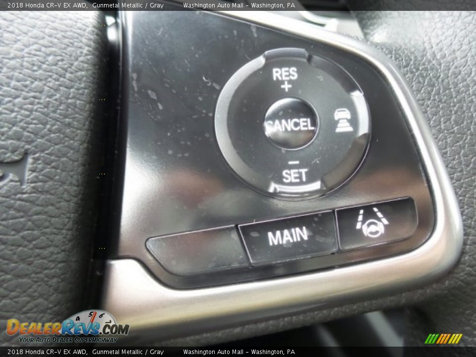Controls of 2018 Honda CR-V EX AWD Photo #20
