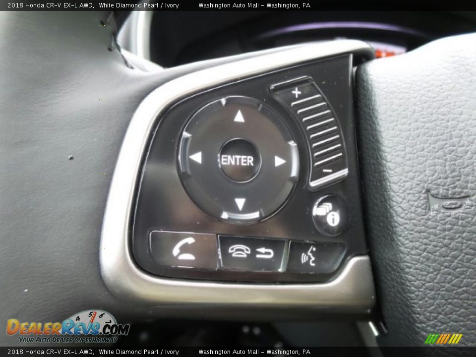 Controls of 2018 Honda CR-V EX-L AWD Photo #19