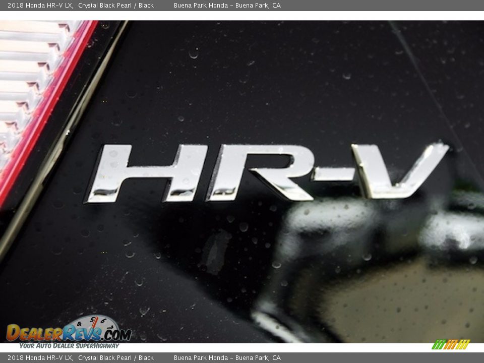 2018 Honda HR-V LX Crystal Black Pearl / Black Photo #3