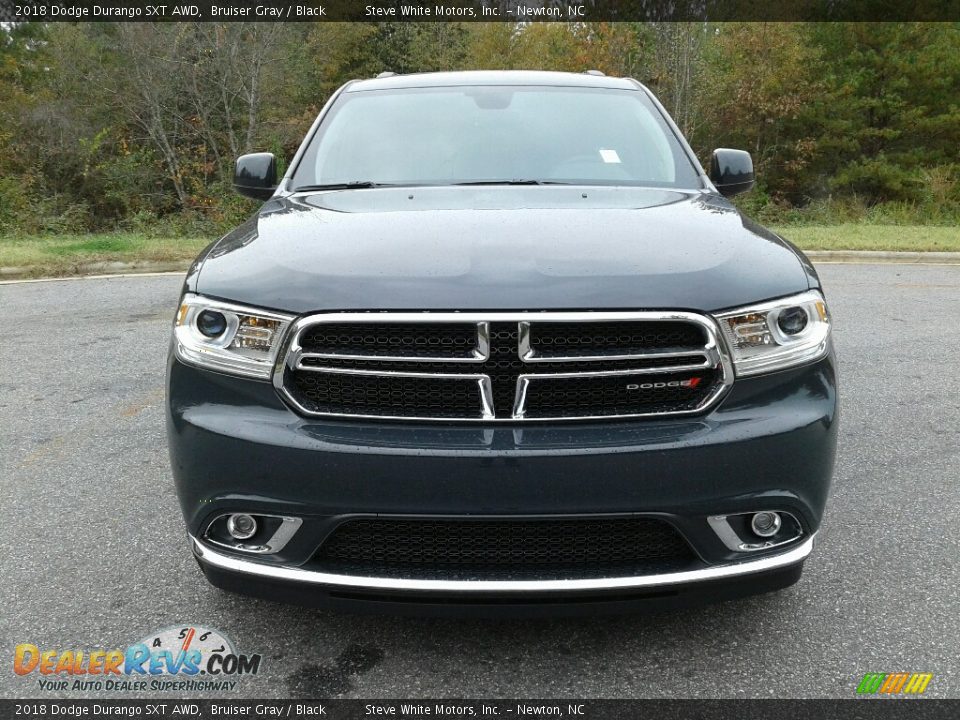 2018 Dodge Durango SXT AWD Bruiser Gray / Black Photo #3