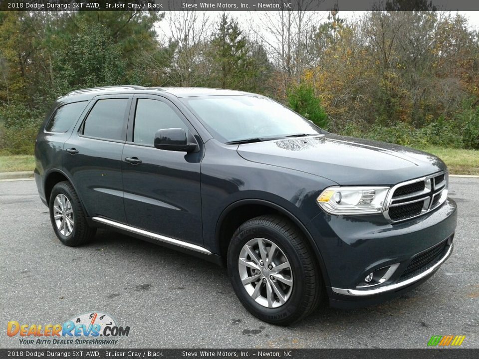 Bruiser Gray 2018 Dodge Durango SXT AWD Photo #4