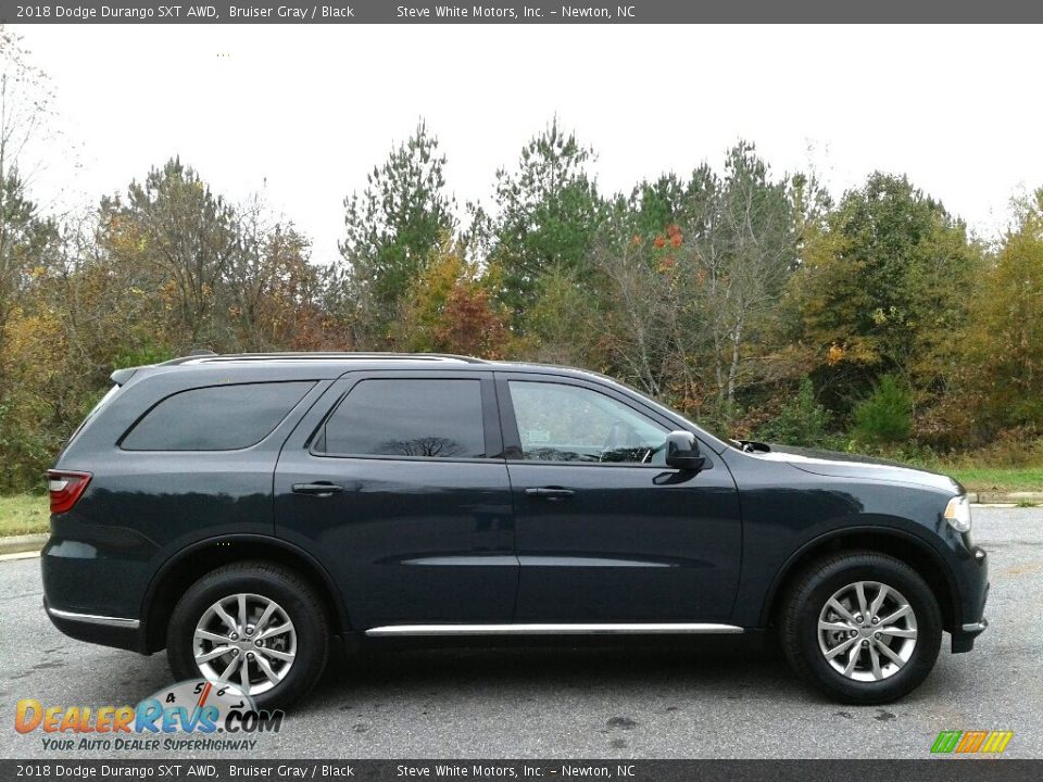 2018 Dodge Durango SXT AWD Bruiser Gray / Black Photo #5