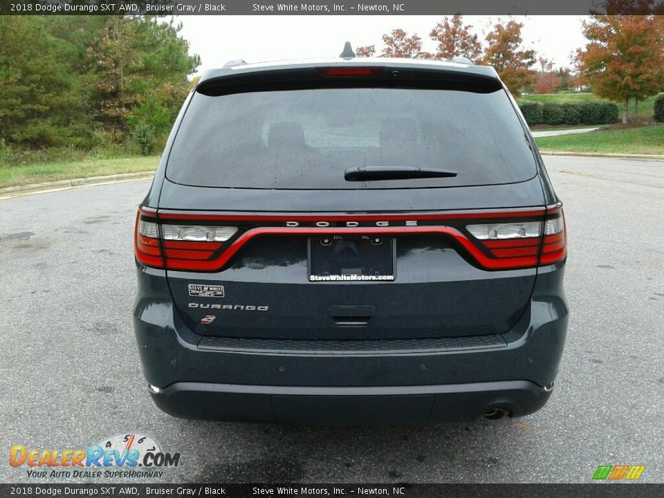 2018 Dodge Durango SXT AWD Bruiser Gray / Black Photo #7
