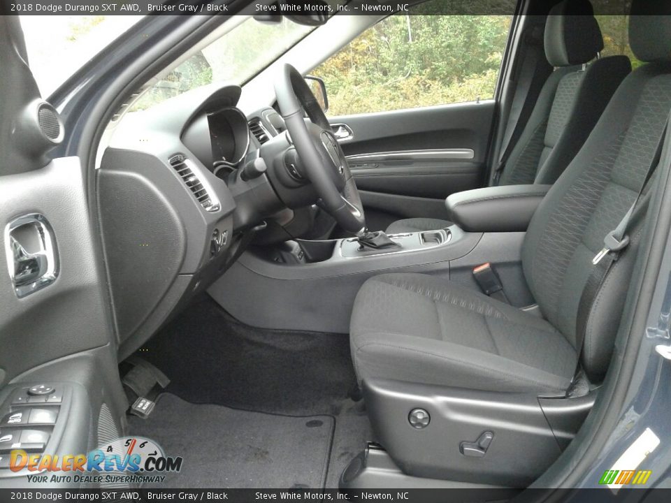 Front Seat of 2018 Dodge Durango SXT AWD Photo #10