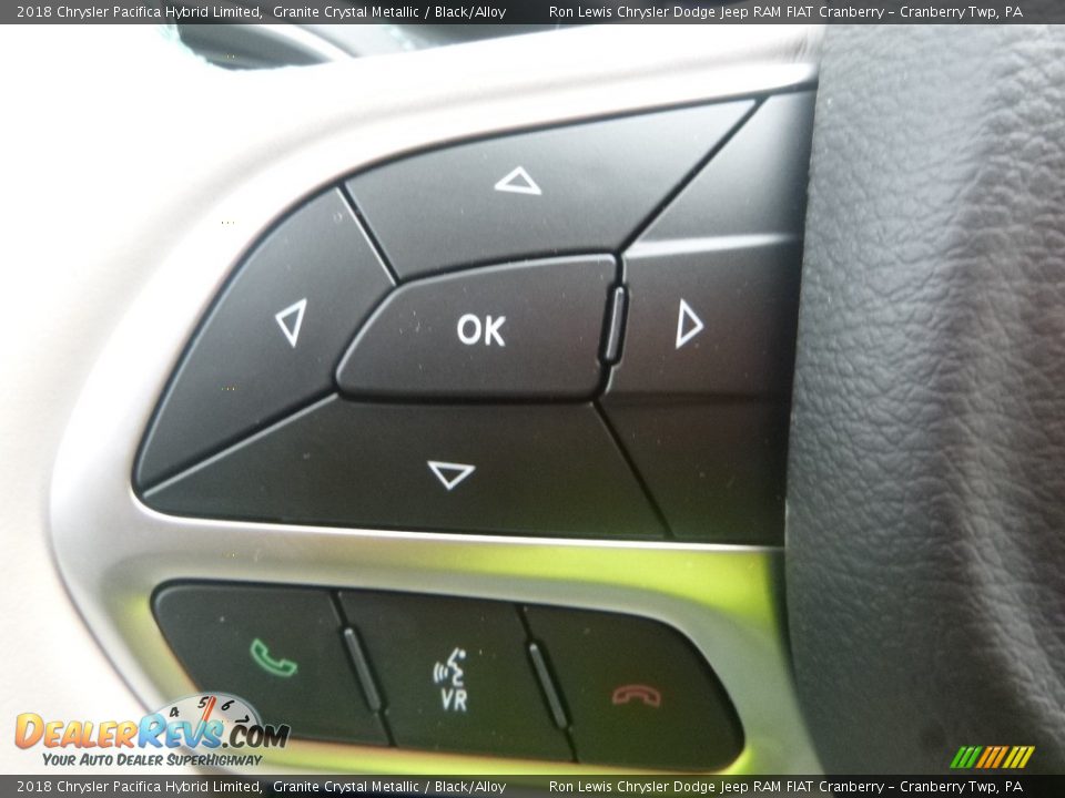 Controls of 2018 Chrysler Pacifica Hybrid Limited Photo #20