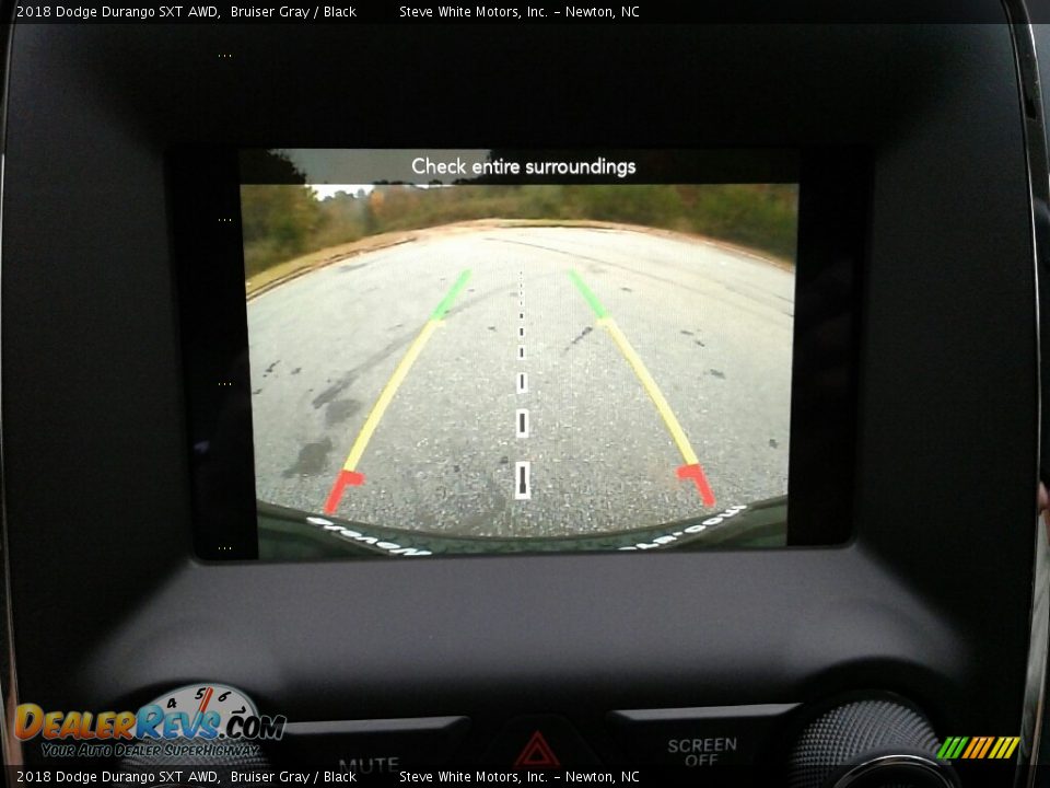 2018 Dodge Durango SXT AWD Bruiser Gray / Black Photo #26