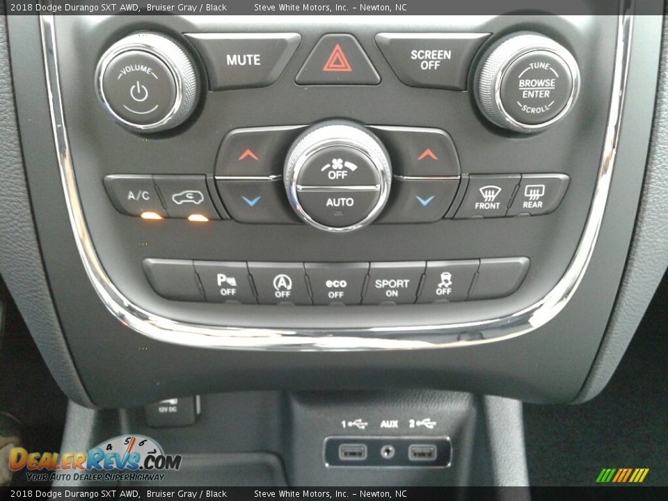 2018 Dodge Durango SXT AWD Bruiser Gray / Black Photo #31