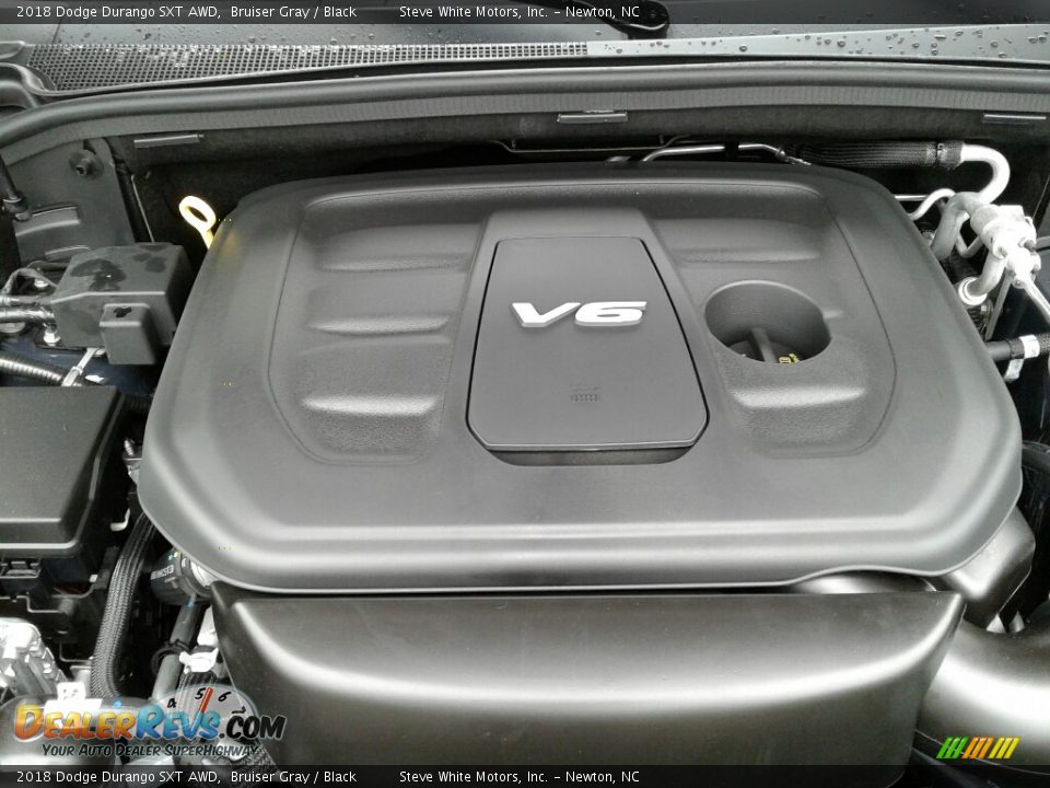 2018 Dodge Durango SXT AWD Bruiser Gray / Black Photo #34