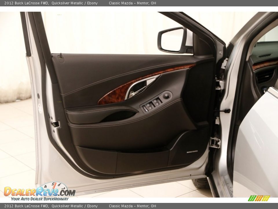2012 Buick LaCrosse FWD Quicksilver Metallic / Ebony Photo #4