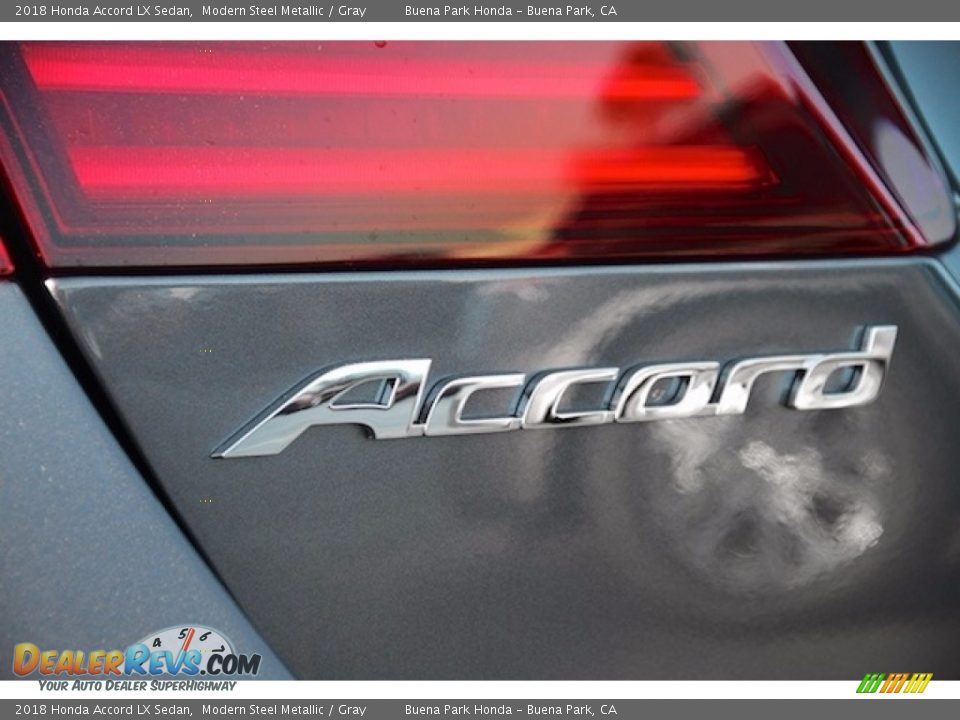 2018 Honda Accord LX Sedan Modern Steel Metallic / Gray Photo #3