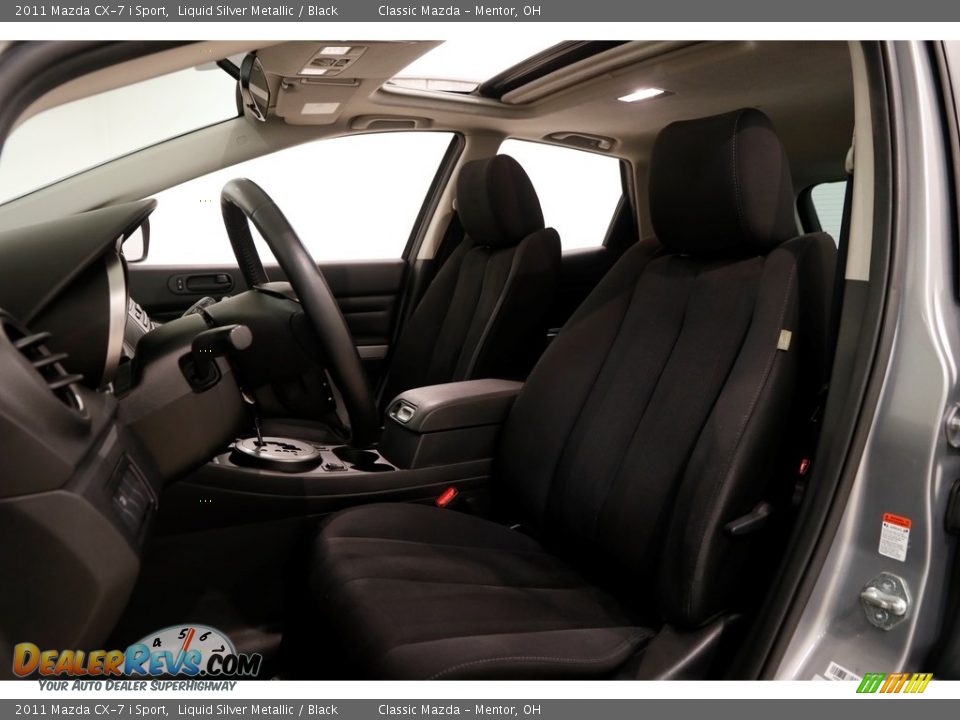2011 Mazda CX-7 i Sport Liquid Silver Metallic / Black Photo #5