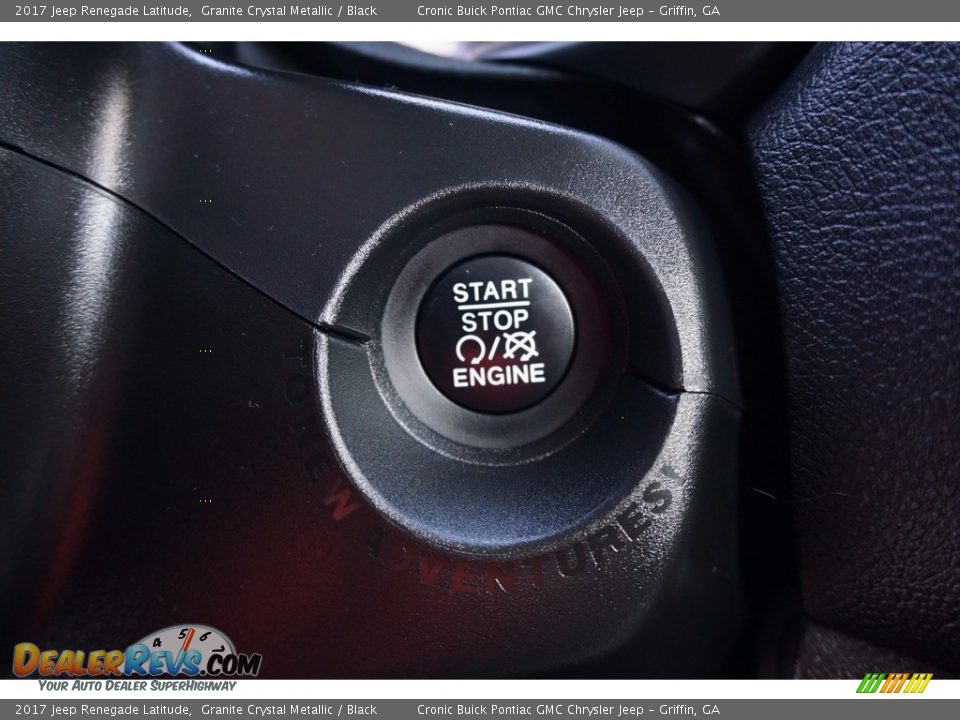 2017 Jeep Renegade Latitude Granite Crystal Metallic / Black Photo #14