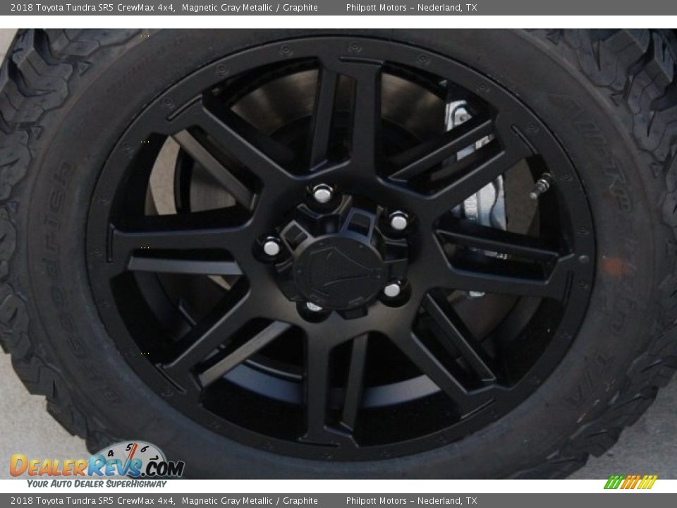 2018 Toyota Tundra SR5 CrewMax 4x4 Magnetic Gray Metallic / Graphite Photo #5
