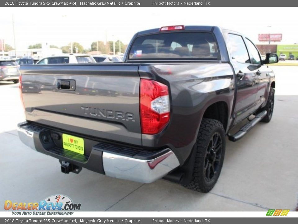 2018 Toyota Tundra SR5 CrewMax 4x4 Magnetic Gray Metallic / Graphite Photo #8