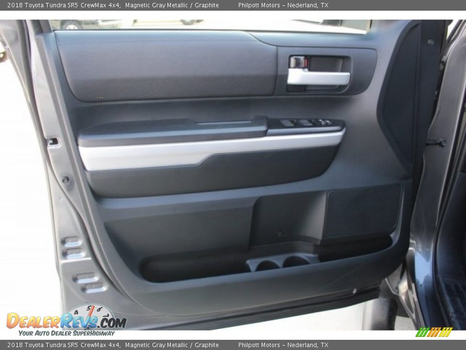 2018 Toyota Tundra SR5 CrewMax 4x4 Magnetic Gray Metallic / Graphite Photo #10