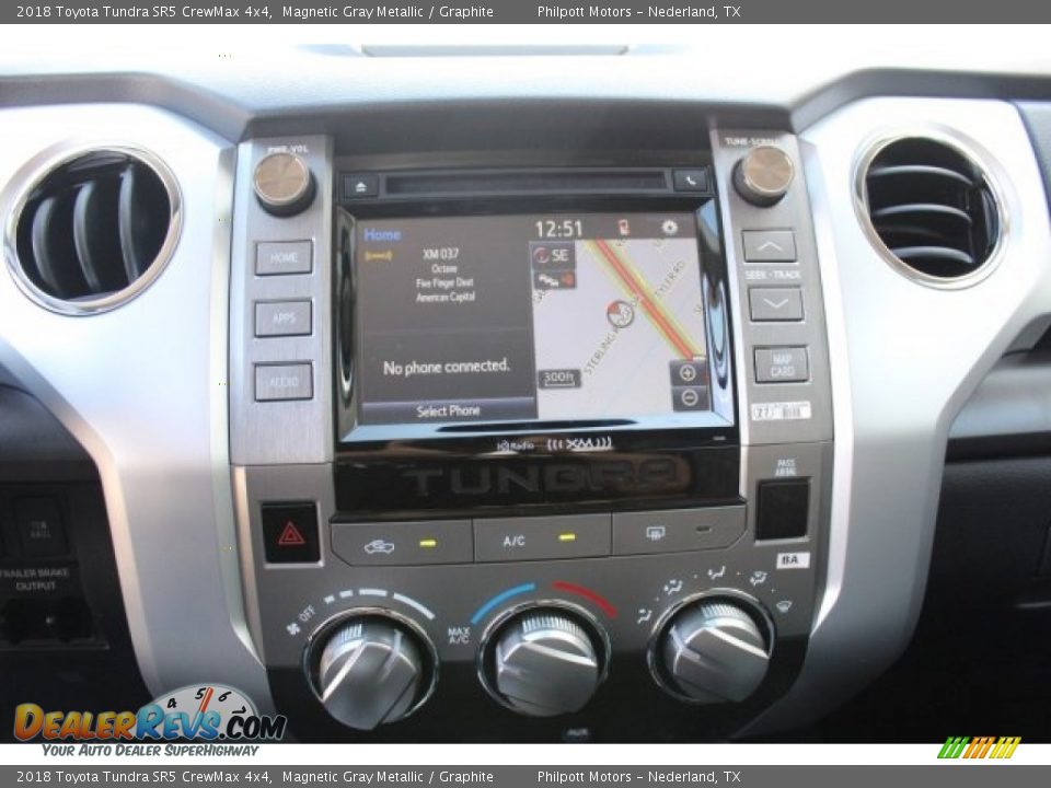2018 Toyota Tundra SR5 CrewMax 4x4 Magnetic Gray Metallic / Graphite Photo #16
