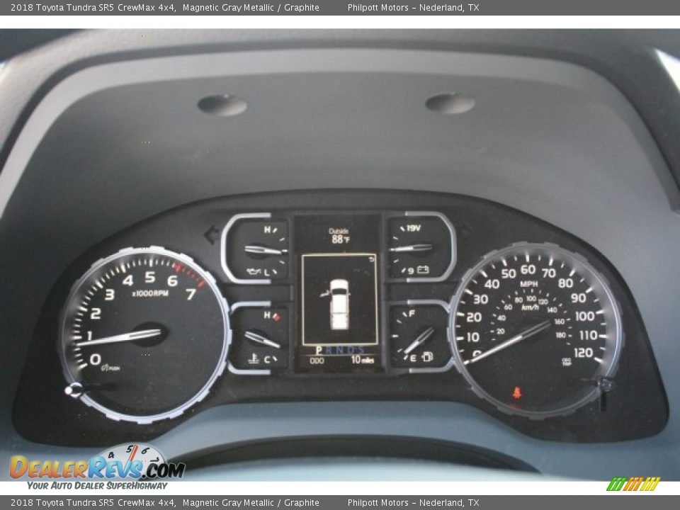 2018 Toyota Tundra SR5 CrewMax 4x4 Magnetic Gray Metallic / Graphite Photo #20