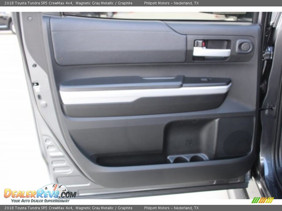 2018 Toyota Tundra SR5 CrewMax 4x4 Magnetic Gray Metallic / Graphite Photo #22