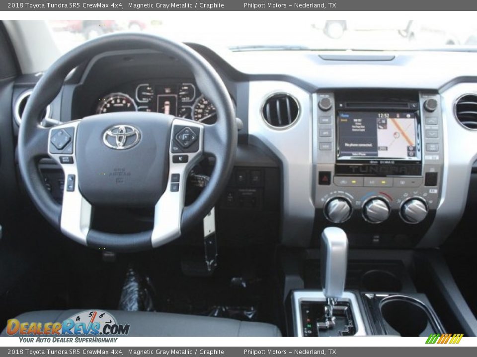 2018 Toyota Tundra SR5 CrewMax 4x4 Magnetic Gray Metallic / Graphite Photo #24