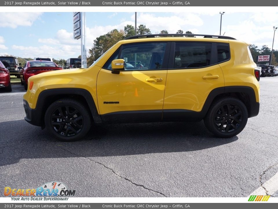 2017 Jeep Renegade Latitude Solar Yellow / Black Photo #4