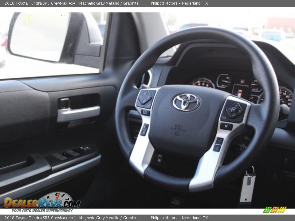 2018 Toyota Tundra SR5 CrewMax 4x4 Magnetic Gray Metallic / Graphite Photo #25