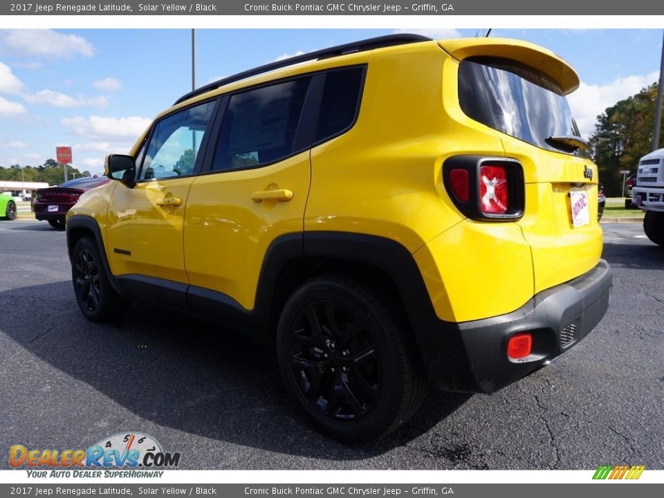 2017 Jeep Renegade Latitude Solar Yellow / Black Photo #5