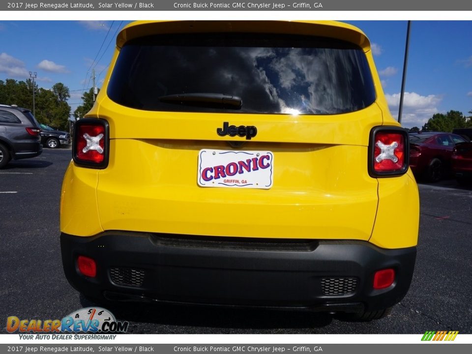 2017 Jeep Renegade Latitude Solar Yellow / Black Photo #6