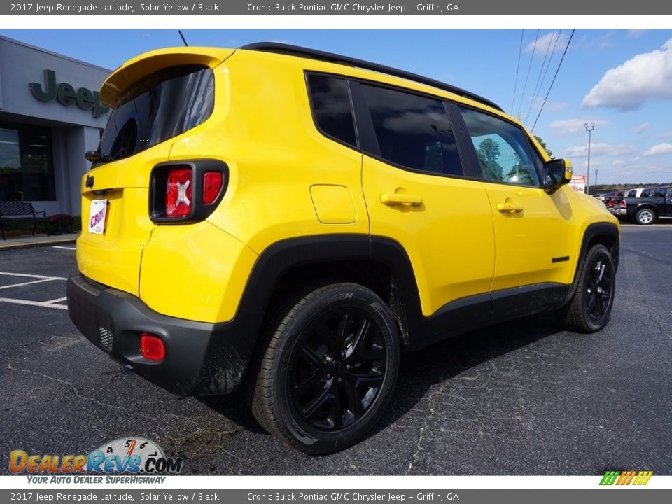 2017 Jeep Renegade Latitude Solar Yellow / Black Photo #7